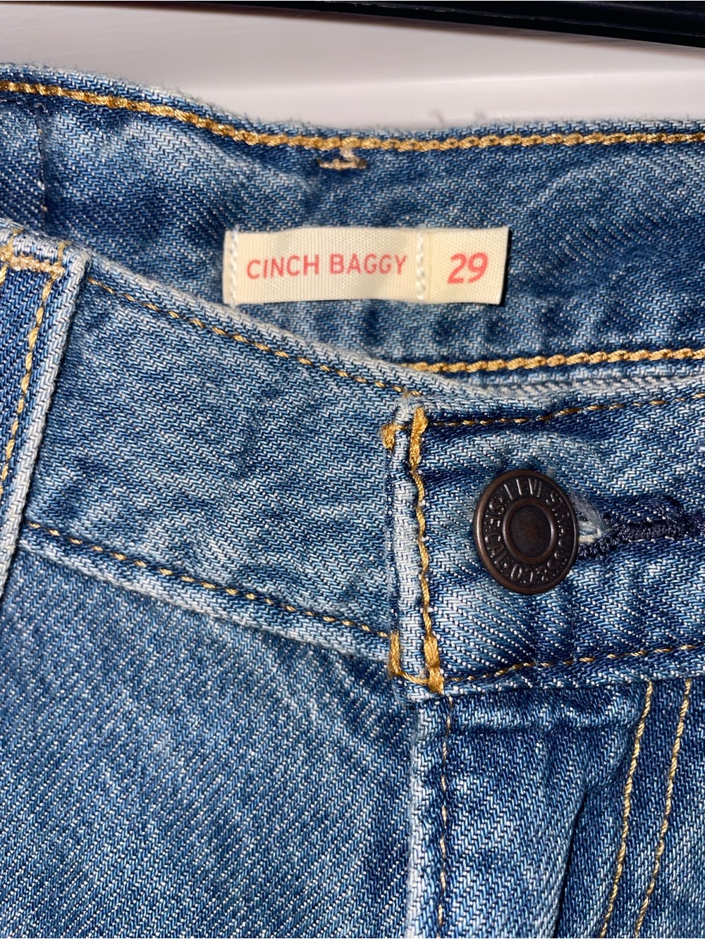 Levi’s Women Cinch Baggy Lightweight Jeans In chasing dreams Sz 29 NWT - Picture 11 of 14